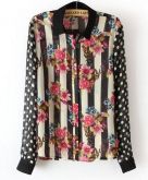 Camisa Vintage Floral - 440G