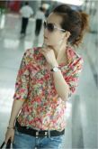 Camisa Casual  Floral - 441P